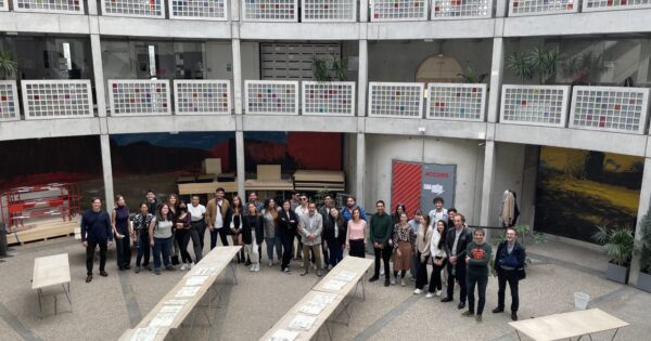 Arquitectura realizó en Francia actividades del Taller Europa con la Ecole Nationale Supérieure Architecture