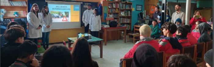Estudiantes de Tecnología Médica realizaron charlas a diversas entidades de la provincia