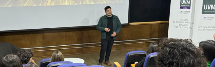 Estudiantes de Psicología UVM participaron en conversatorio sobre trayectoria profesional en el ámbito jurídico