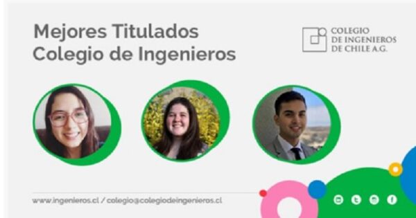 Titulada de Ingeniería Civil Industrial UVM recibe reconocimiento como una de las mejores tituladas 2022 por Colegio de Ingenieros de Chile