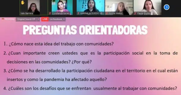 Carrera de Trabajo Social realiza Seminario “Participación social y el impacto en la comunidad: Una mirada desde distintos actores sociales”