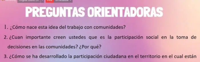 Carrera de Trabajo Social realiza Seminario «Participación social y el impacto en la comunidad: Una mirada desde distintos actores sociales»