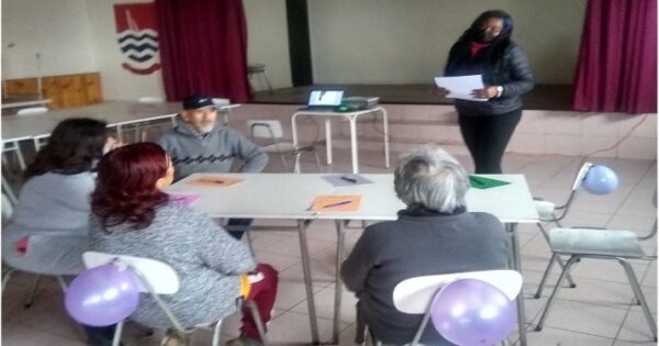 Trabajo Social desarrolló taller de formación ciudadana a personas mayores en Recreo