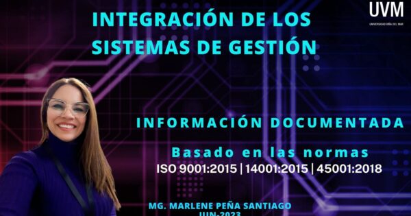 Programa de Magíster de Sistemas Integrados de Gestión de la Calidad realizó webinar